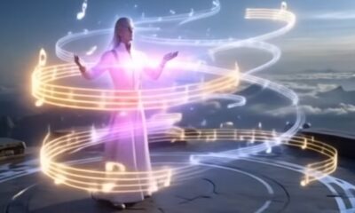 Dance Of Angels Trough Light