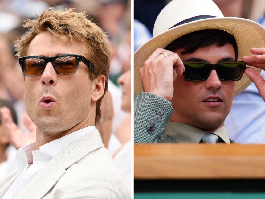 Glen Powell Tom Daley