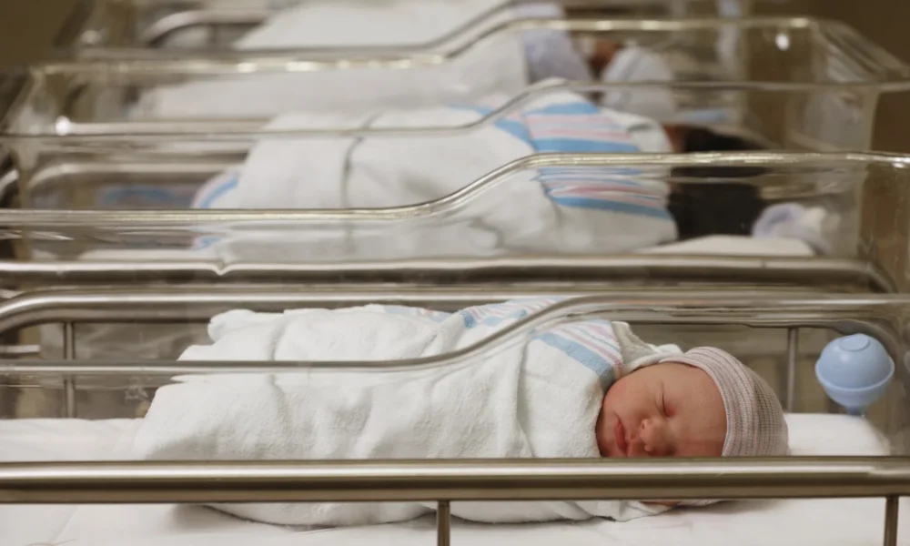 Newborn Babies Hospital Nursery