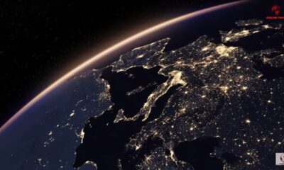 Satellite Space Earth Night Nasa