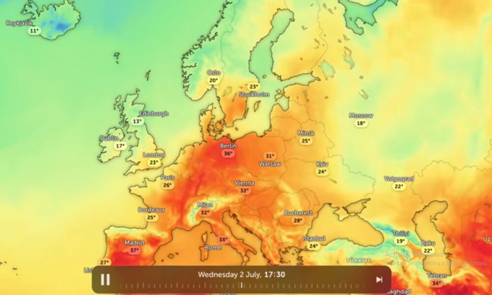 Weather Cross The Europe