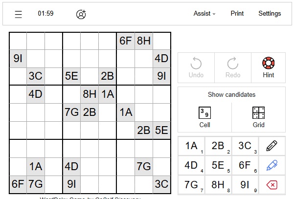 Worddoku Online Game