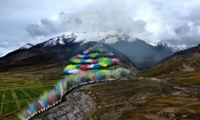 Fireworks In Himalayan Mountains