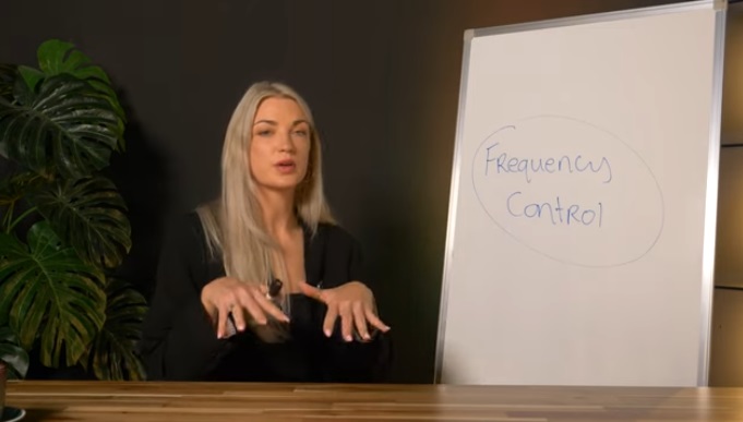 Katie Clarke Matrix Glitch Frequency