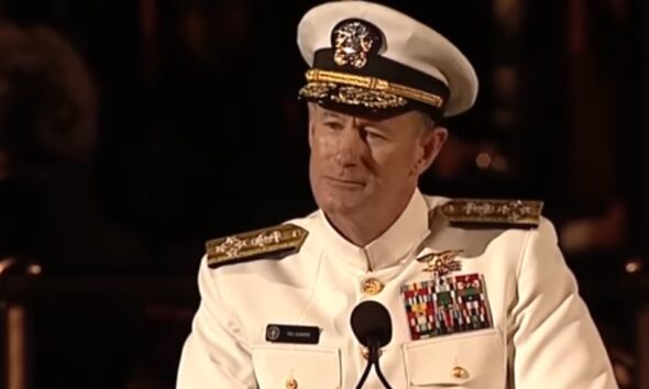 Us Navy Admiral William H. Mcraven