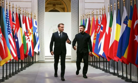 Macron And Zelenskyy