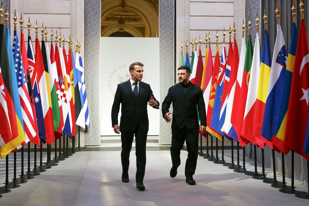 Macron And Zelenskyy