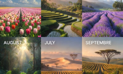 12 Months Of The Year Evocative Landscape From A Different Area Of The World 1122