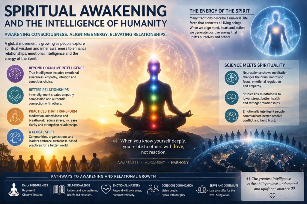 Spiritual Awakening Gains Global Attention As People Seek Deeper Human Intelligence Life