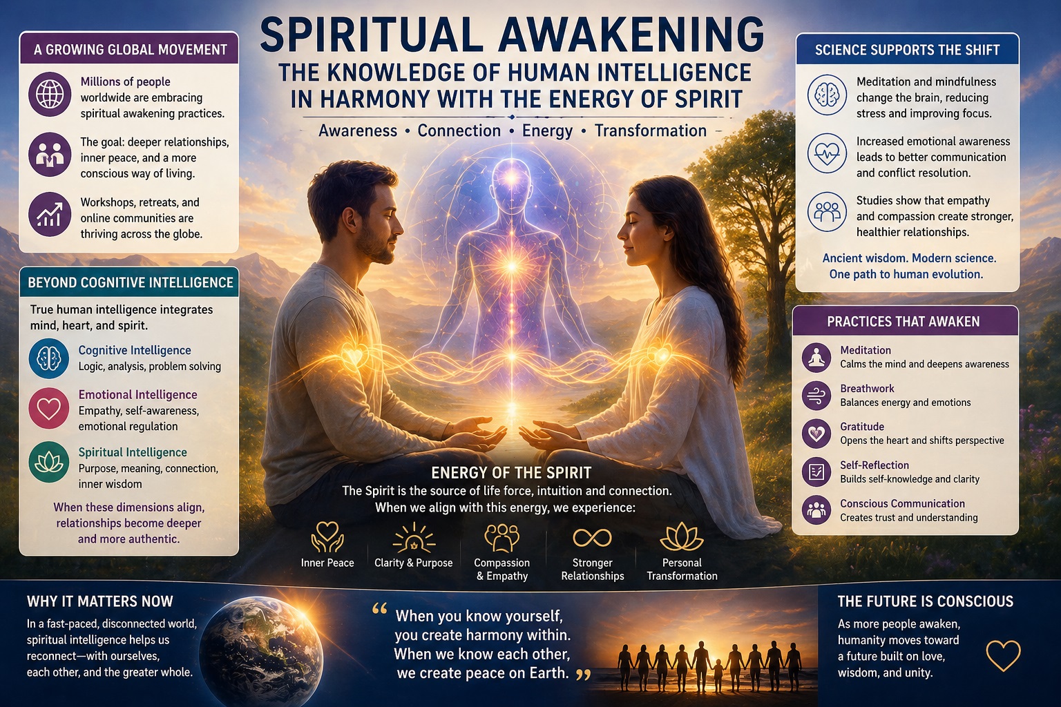 Spiritual Awakening Gains Global Attention As People Seek Deeper Human Intelligence