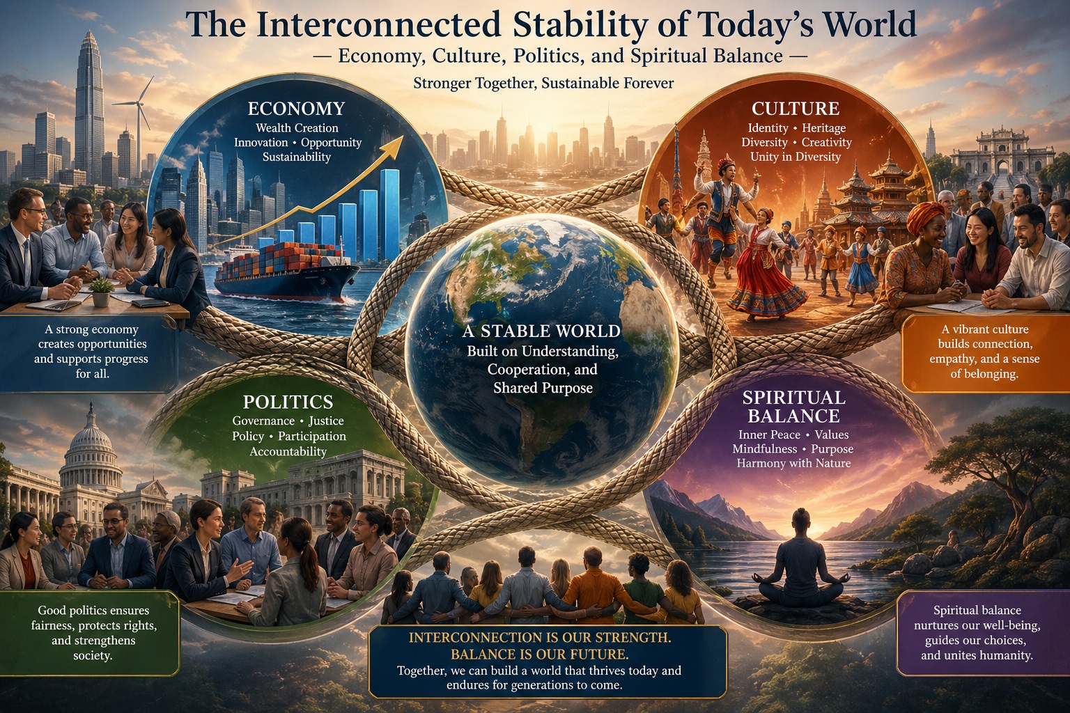 The Interconnected Stability Of Our World